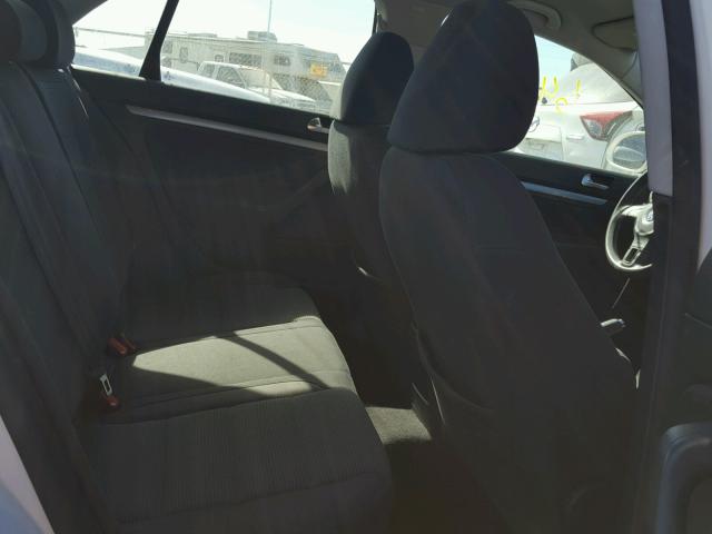 3VWJZ7AJ8AM017313 - 2010 VOLKSWAGEN JETTA S Ağ foto 6