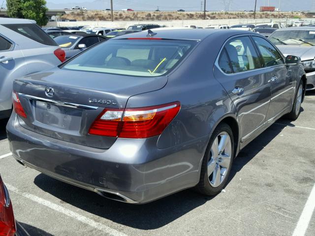 JTHGL5EF2C5044720 - 2012 LEXUS LS 460L GRAY photo 4