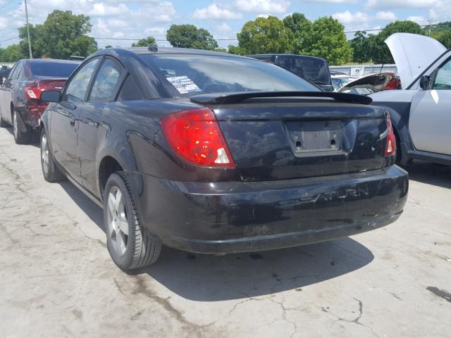1G8AW15F86Z102960 - 2006 SATURN ION LEVEL BLACK photo 3