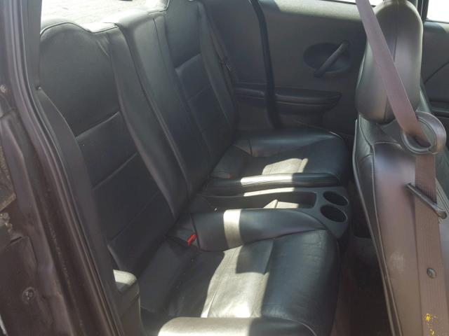 1G8AW15F86Z102960 - 2006 SATURN ION LEVEL BLACK photo 6
