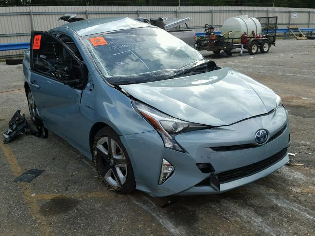 JTDKARFU3G3013435 - 2016 TOYOTA PRIUS TWO TONE photo 1