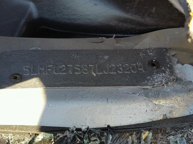 5LMFU27587LJ23204 - 2007 LINCOLN NAVIGATOR SILVER photo 10