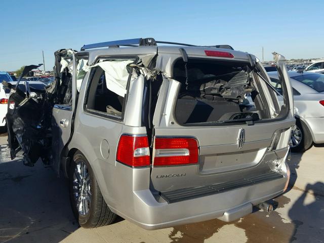 5LMFU27587LJ23204 - 2007 LINCOLN NAVIGATOR SILVER photo 3