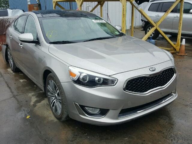 KNALN4D72E5153144 - 2014 KIA CADENZA PR SILVER photo 1