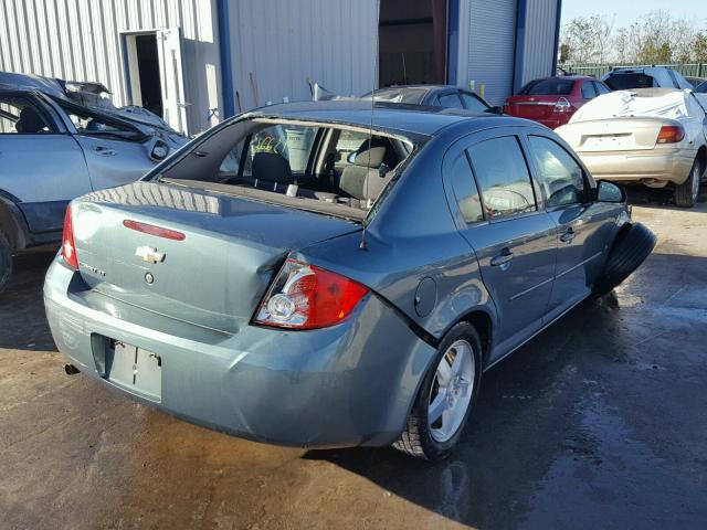 1G1AT58HX97298668 - 2009 CHEVROLET COBALT LT GREEN photo 4