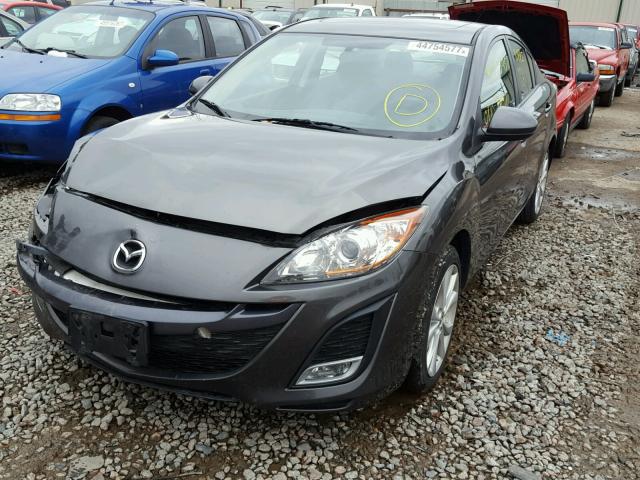 JM1BL1U53B1450931 - 2011 MAZDA 3 S BLACK photo 10