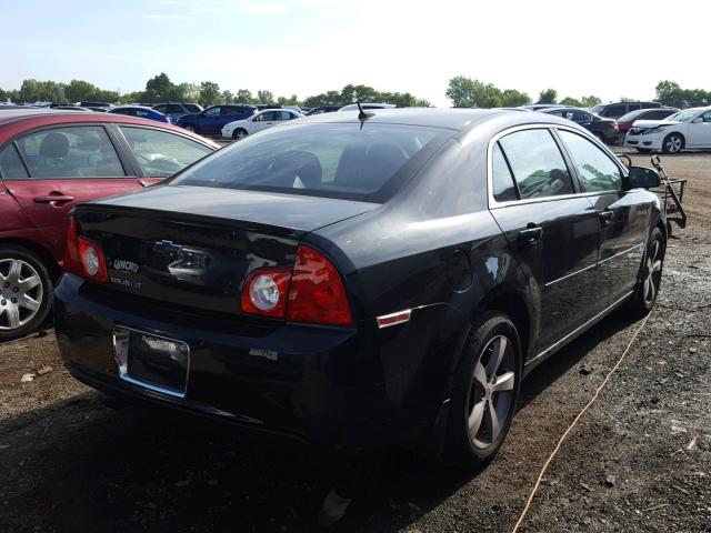 1G1ZC5E11BF168851 - 2011 CHEVROLET MALIBU 1LT 黑色 照片 4