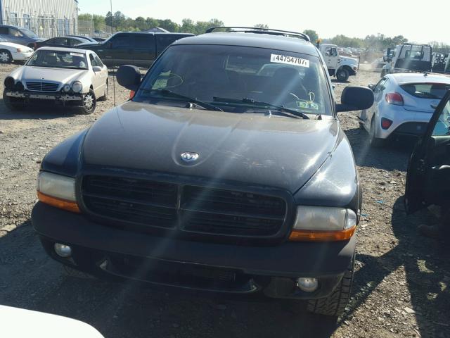 1B4HS28Y9XF604427 - 1999 DODGE DURANGO BLACK photo 9