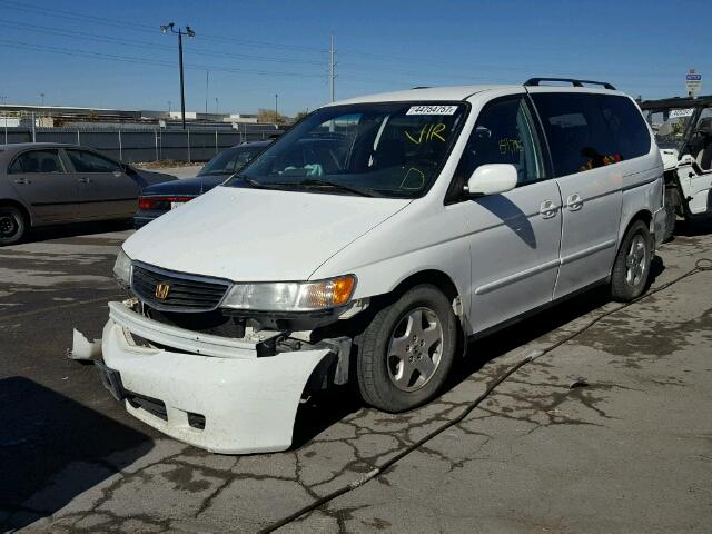 2HKRL18631H007252 - 2001 HONDA ODYSSEY EX WHITE photo 2