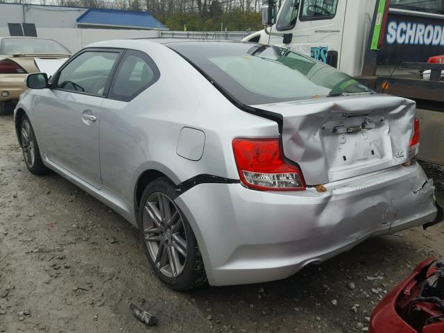 JTKJF5C79C3040260 - 2012 TOYOTA SCION TC 银色 照片 3
