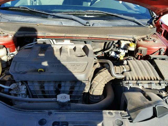 1C3LC66K48N162149 - 2008 CHRYSLER SEBRING LI RED photo 10