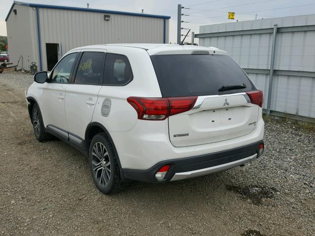 JA4AZ3A36GZ012772 - 2016 MITSUBISHI OUTLANDER WHITE photo 3