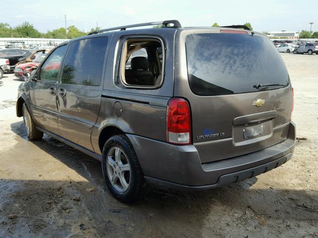 1GNDV23L25D292133 - 2005 CHEVROLET UPLANDER L 棕色 照片 3