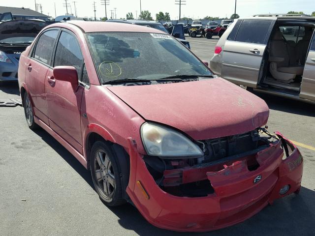 JS2RA41SX35170794 - 2003 SUZUKI AERIO S RED photo 1