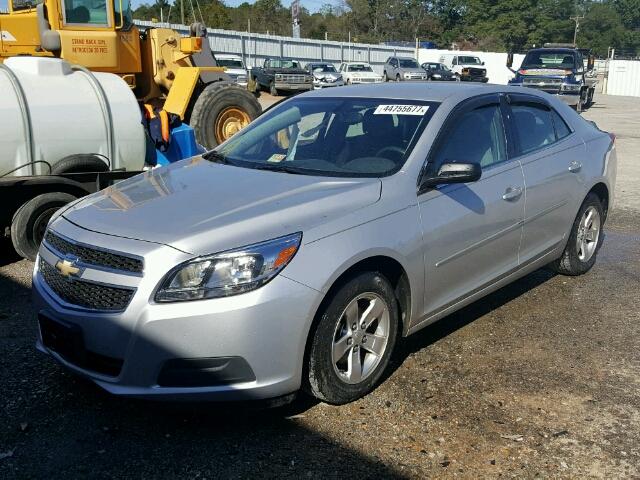 1G11B5SA1DF180070 - 2013 CHEVROLET MALIBU LS SILVER photo 2