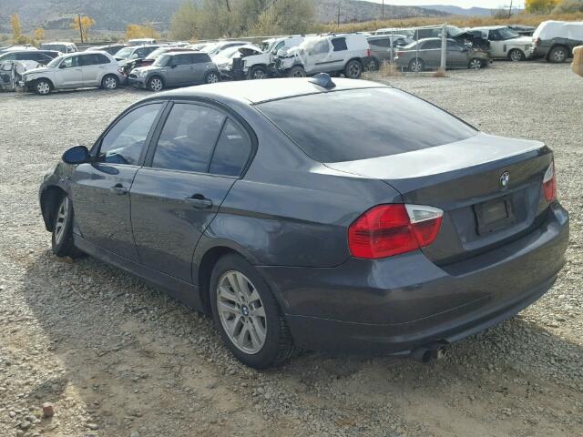 WBAVB13596PT09878 - 2006 BMW 325 I GRAY photo 3