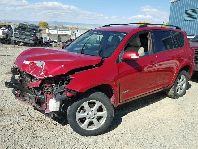 JTMBK34V895077516 - 2009 TOYOTA RAV4 RED photo 2