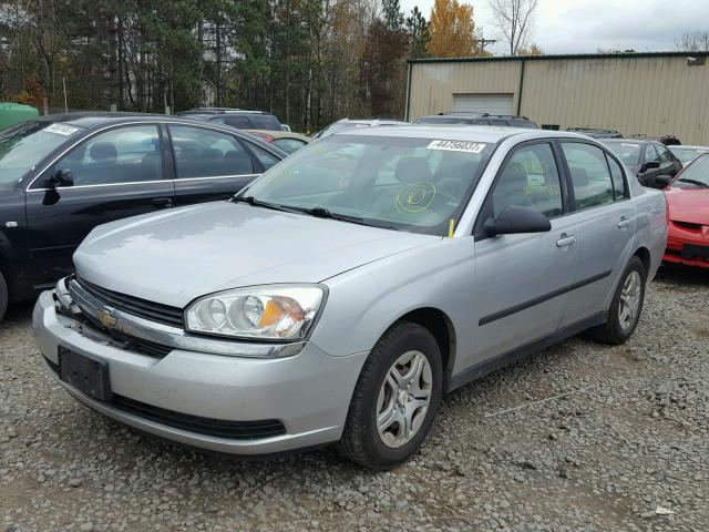 1G1ZS52F75F145744 - 2005 CHEVROLET MALIBU SILVER photo 2