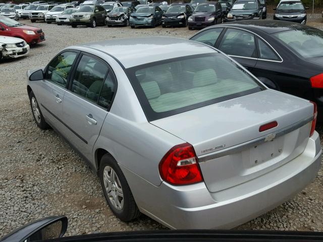 1G1ZS52F75F145744 - 2005 CHEVROLET MALIBU SILVER photo 3