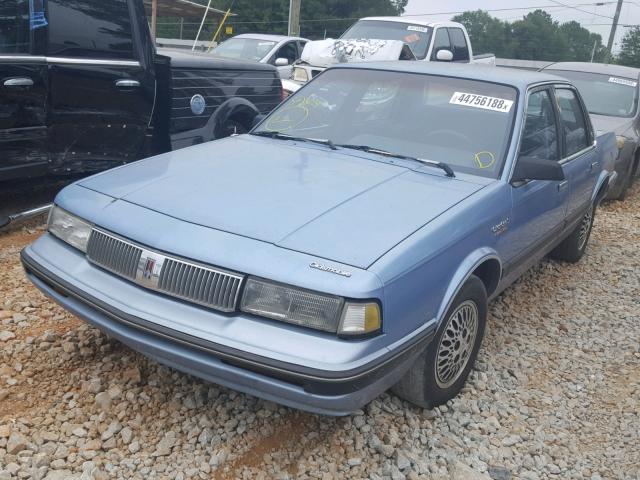 1G3AL54N3N6317502 - 1992 OLDSMOBILE CUTLASS CI ლურჯი ფოტო 2