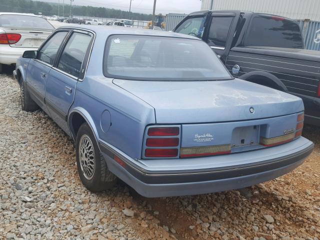 1G3AL54N3N6317502 - 1992 OLDSMOBILE CUTLASS CI ლურჯი ფოტო 3