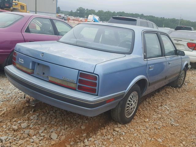 1G3AL54N3N6317502 - 1992 OLDSMOBILE CUTLASS CI ლურჯი ფოტო 4