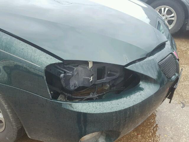 2G2WP522041172075 - 2004 PONTIAC GRAND PRIX GREEN photo 9