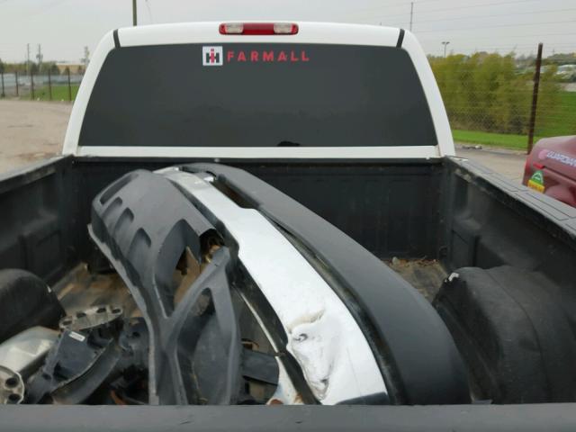 1GCHK23D67F193334 - 2007 CHEVROLET SILVERADO WHITE photo 9