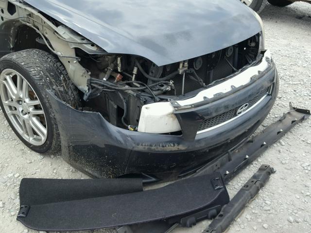 JTKDE167750037012 - 2005 TOYOTA SCION TC 黑色 照片 9