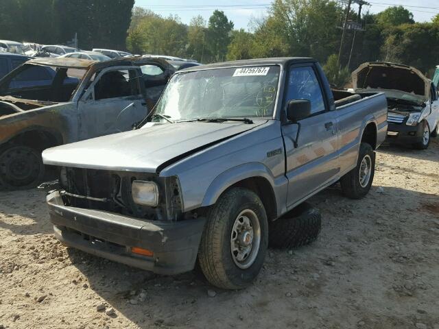 JM2UF1136M0156060 - 1991 MAZDA B2200 SHOR GRAY photo 2