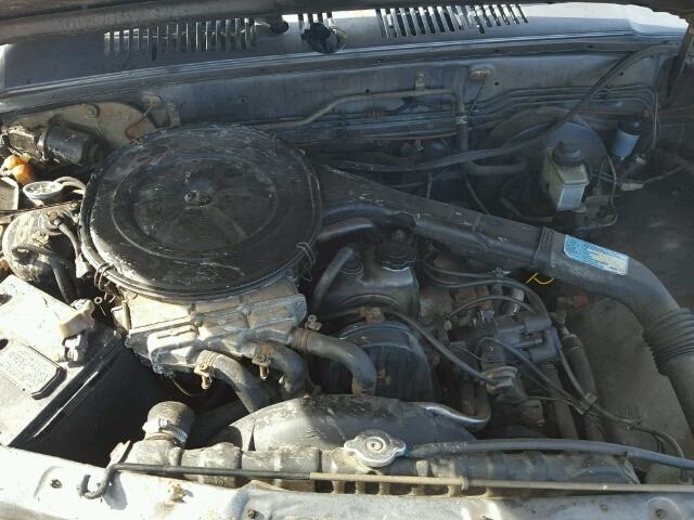 JM2UF1136M0156060 - 1991 MAZDA B2200 SHOR GRAY photo 7