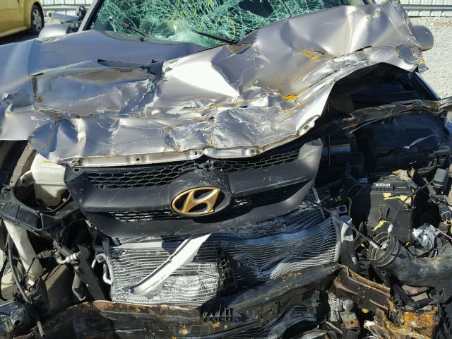 5NPEU46F16H007824 - 2006 HYUNDAI SONATA GLS GOLD photo 7