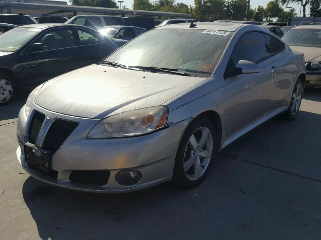 1G2ZH17N084196151 - 2008 PONTIAC G6 GT SILVER photo 2