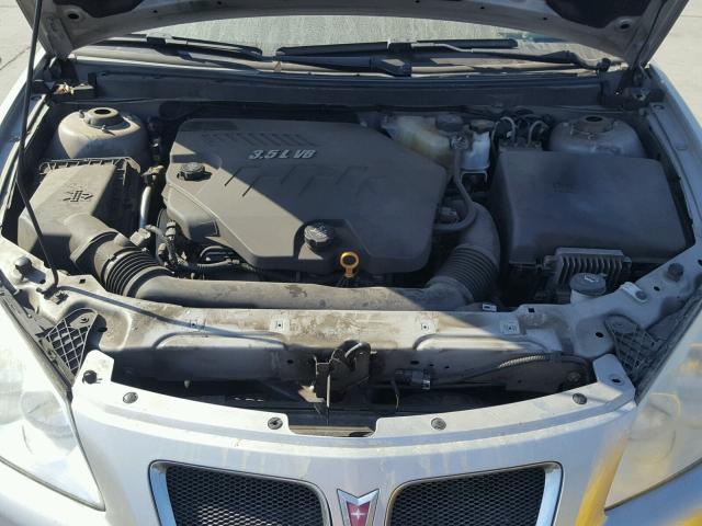 1G2ZH17N084196151 - 2008 PONTIAC G6 GT SILVER photo 7