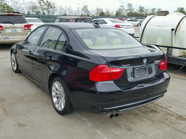 WBAPK7C57BA970415 - 2011 BMW 328 XI BLACK photo 3