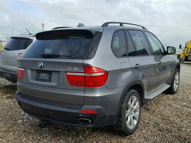 4USFE83517LY63832 - 2007 BMW X5 4.8I SILVER photo 4