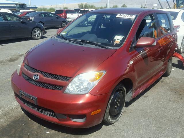 JTKKT624965021212 - 2006 TOYOTA SCION XA მუქწითელი ფოტო 2