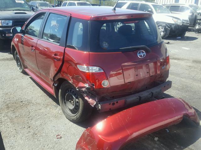 JTKKT624965021212 - 2006 TOYOTA SCION XA მუქწითელი ფოტო 3