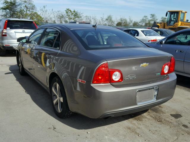 1G1ZC5EUXBF358562 - 2011 CHEVROLET MALIBU 1LT GOLD photo 3