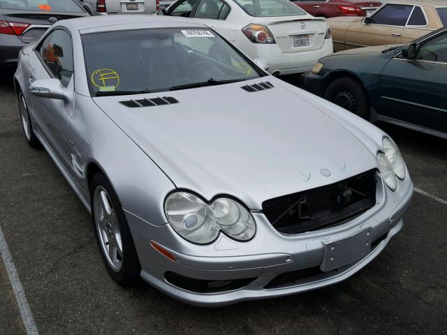 WDBSK75F13F036014 - 2003 MERCEDES-BENZ SL 500R SILVER photo 1