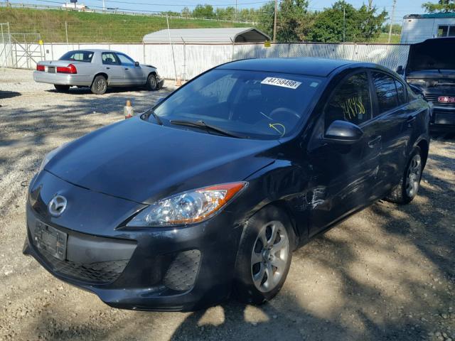 JM1BL1U7XD1830210 - 2013 MAZDA 3 I BLACK photo 2