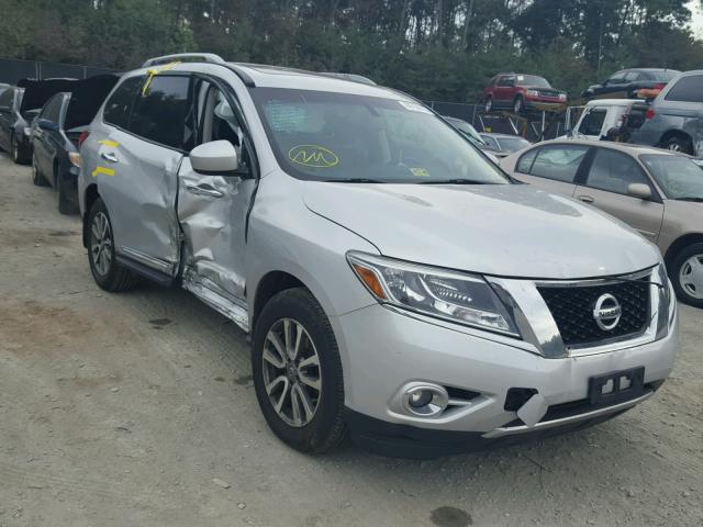 5N1AR2MM5EC623960 - 2014 NISSAN PATHFINDER SILVER photo 1