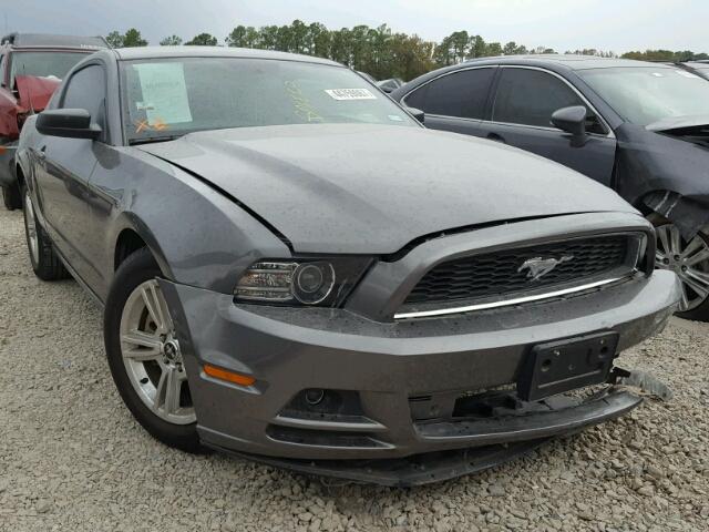 1ZVBP8AM1E5320262 - 2014 FORD MUSTANG GRAY photo 1