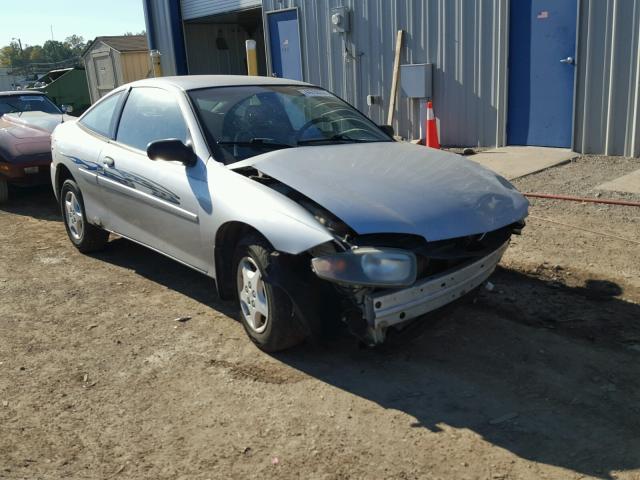 1G1JC12F937187844 - 2003 CHEVROLET CAVALIER SILVER photo 1