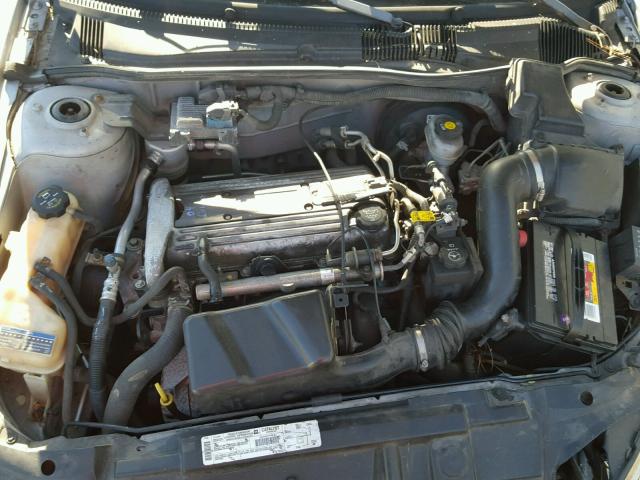 1G1JC12F937187844 - 2003 CHEVROLET CAVALIER SILVER photo 7