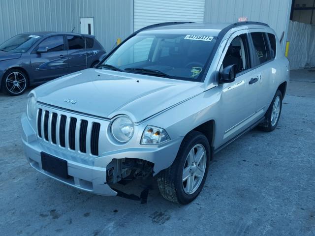 1J8FF47W58D786949 - 2008 JEEP COMPASS SP ვერცხლისფერი ფოტო 2