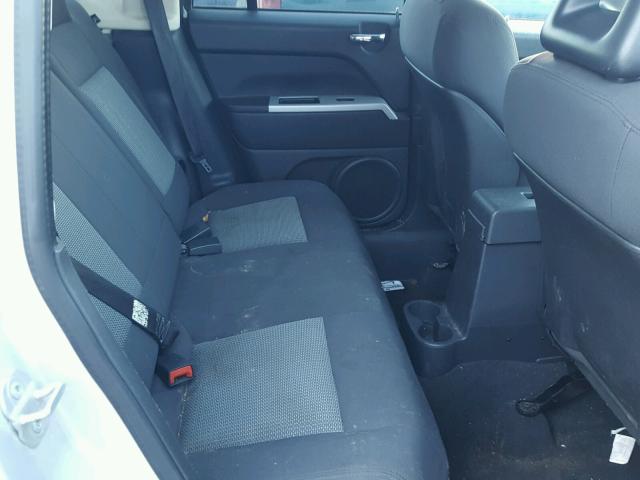 1J8FF47W58D786949 - 2008 JEEP COMPASS SP ვერცხლისფერი ფოტო 6