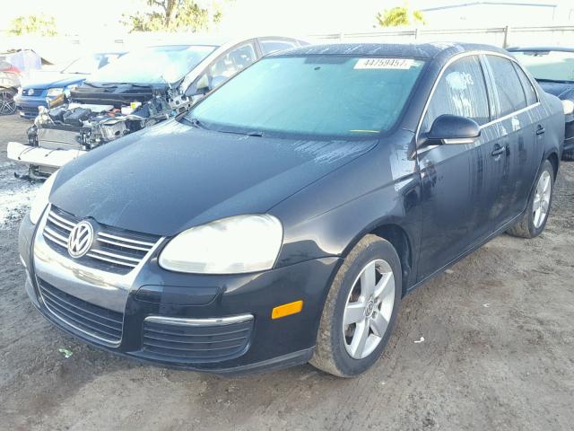 3VWRM71K29M060065 - 2009 VOLKSWAGEN JETTA SE BLACK photo 2