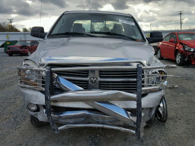 1D7HU18206S618683 - 2006 DODGE RAM 1500 S SILVER photo 7