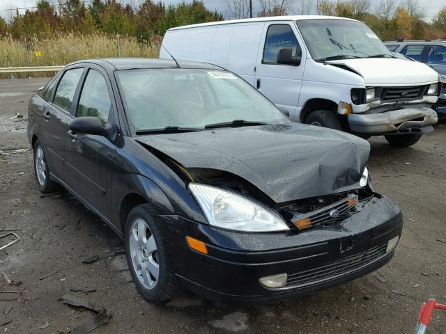 1FAFP38372W217069 - 2002 FORD FOCUS BLACK photo 1